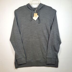 NWT Faherty Men’s Size XL Heritage Slub Organic Light Weight Hoodie Gray $98